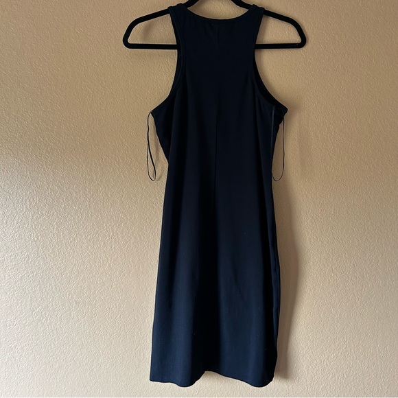 EXPRESS Black Aztec Sequin Bodycon Dress - Medium - Picture 7 of 9